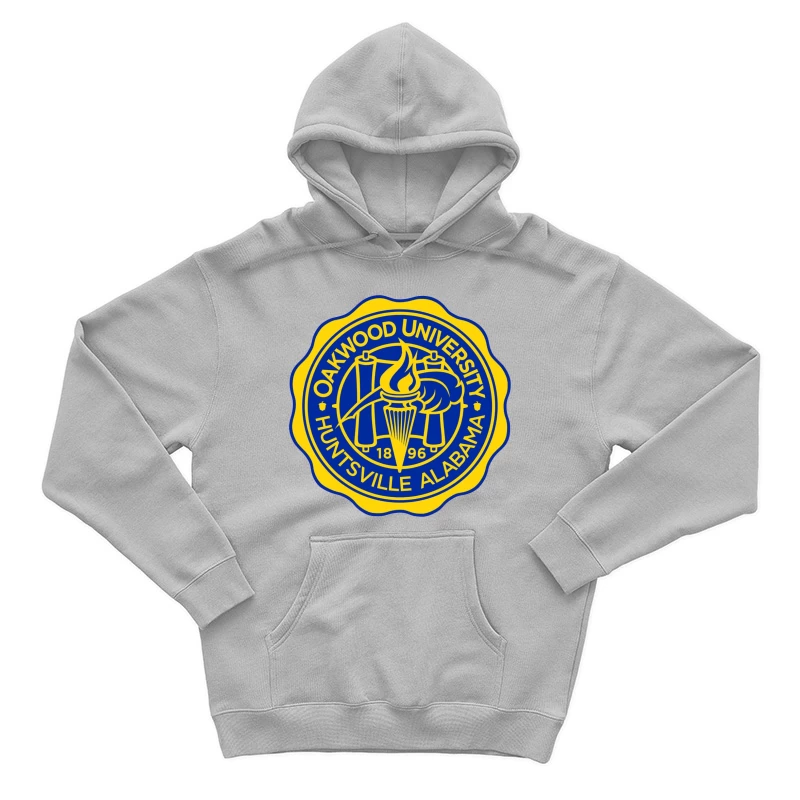 Official Seal of Oakwood University in Huntsville, Alabama Male Pullover Hoodie