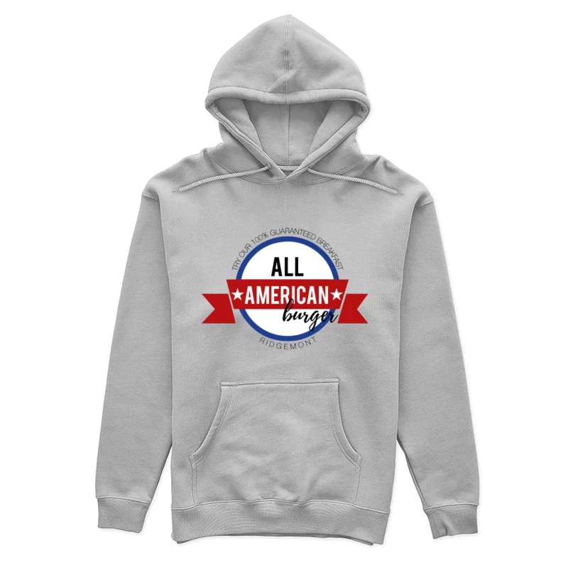 All american burger Female Pullover Hoodie