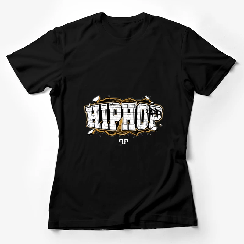Hip Hop Graffiti-Design Damen T-Shirt