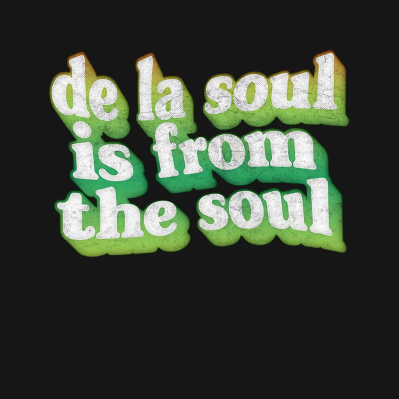 de la soul is from the soul  hip hop lover Mouse Pad