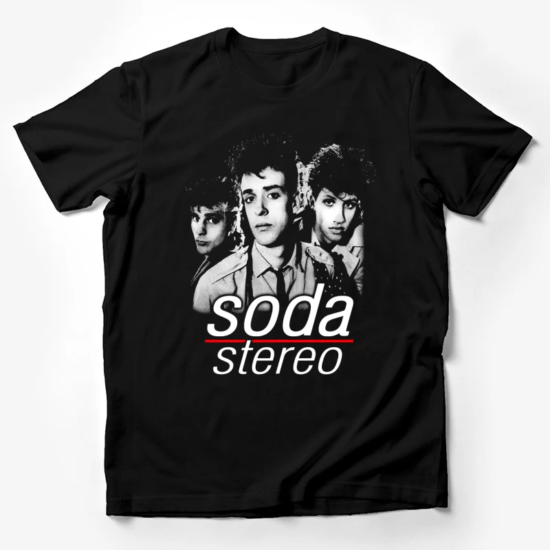 Soda Stereo Band Male T-Shirt