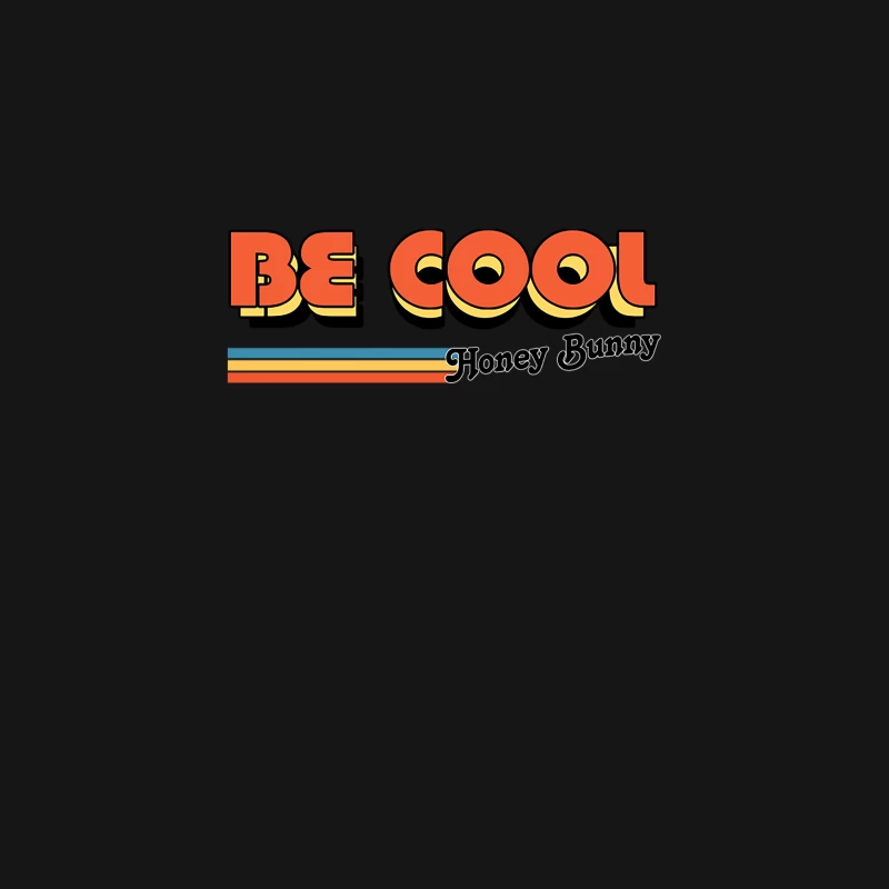 Be Cool Honey Bunny! Desk Mat