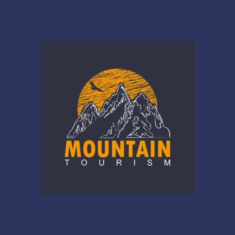 Bergtourismus Sonne und Adler Herren T-Shirt