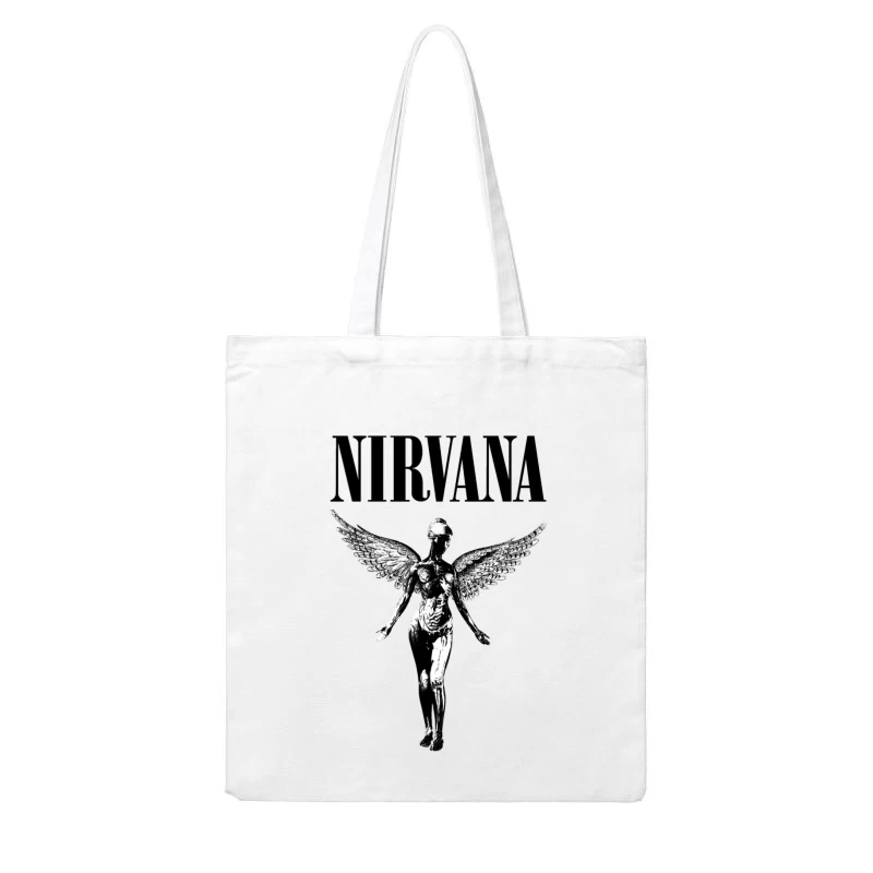 Nirvana In Utero Cotton Tote Bag