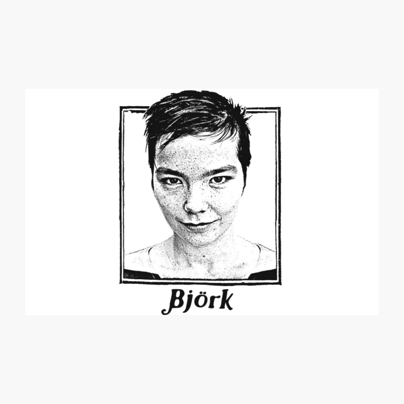 Bjork  Retro Fan Design Travel Mug