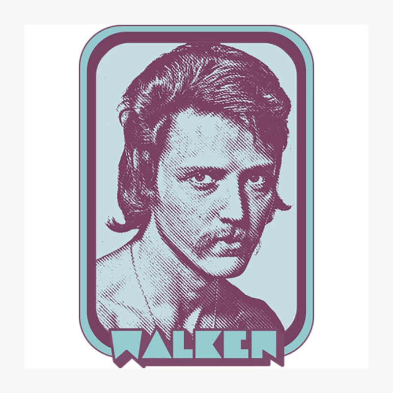 Christopher Walken  80s Retro Fan Art Gift Design Pin