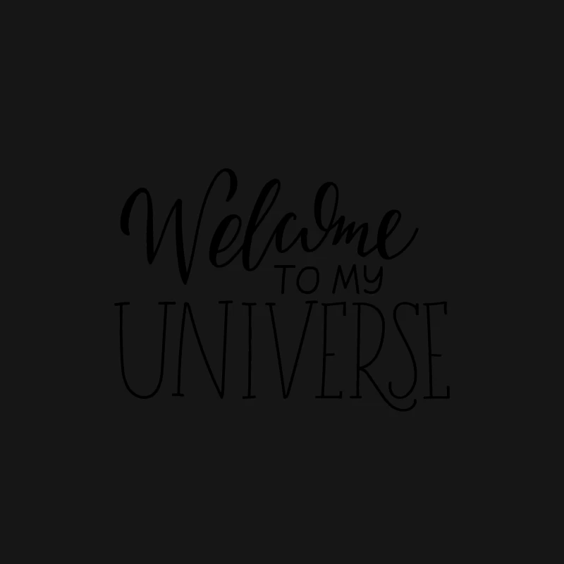 Bienvenue dans mon univers Homme Manches Longues T-Shirt