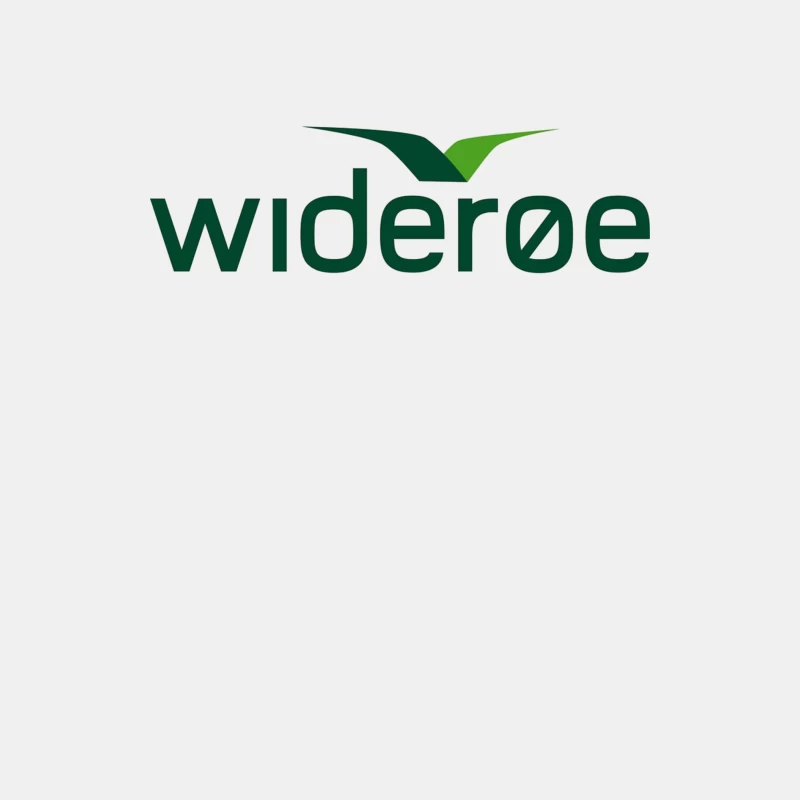 Wideroe Airlines Green Bird Logo Design Male Tank Top