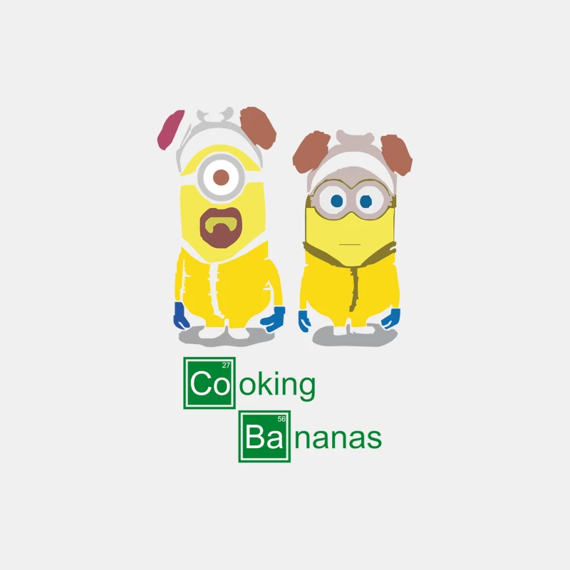 Minions Breaking Bad Parody: Cooking Bananas Male Tank Top