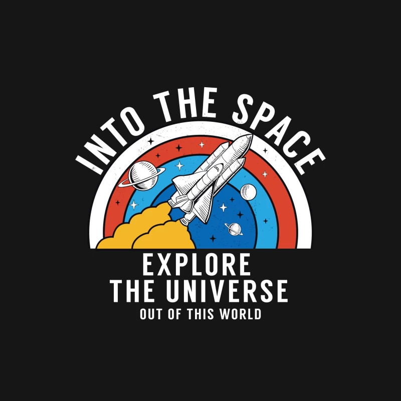 Erforsche das Universum: Ins All Herren Langarm T-Shirt