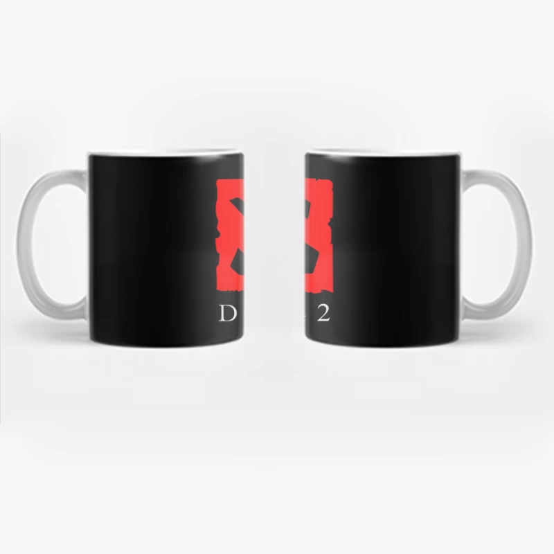 DOTA 2 Official Game Logo Coffee Mug