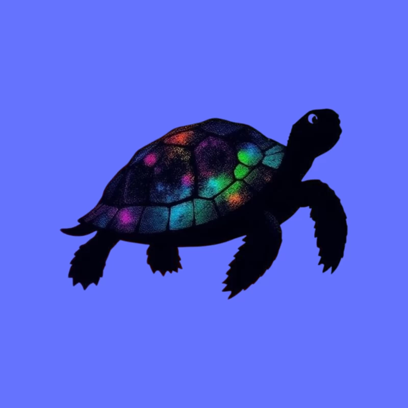 Galactic Turtle Mouse Pad