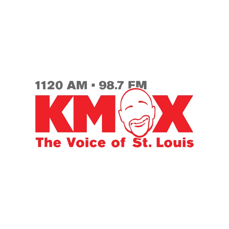 KMOX 1120 AM Throw Pillow