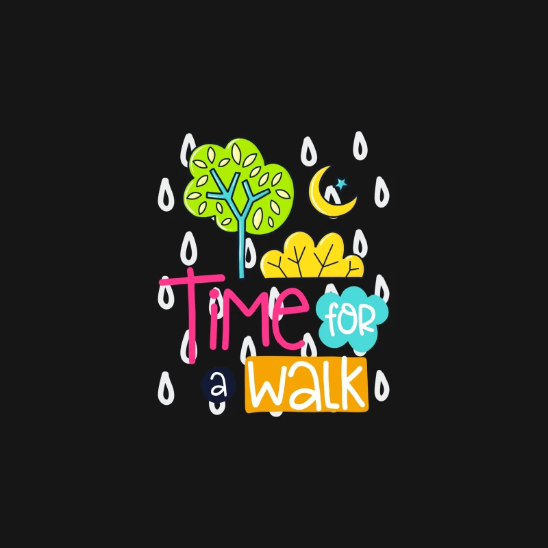 Promenade sous la pluie nocturne Homme T-Shirt