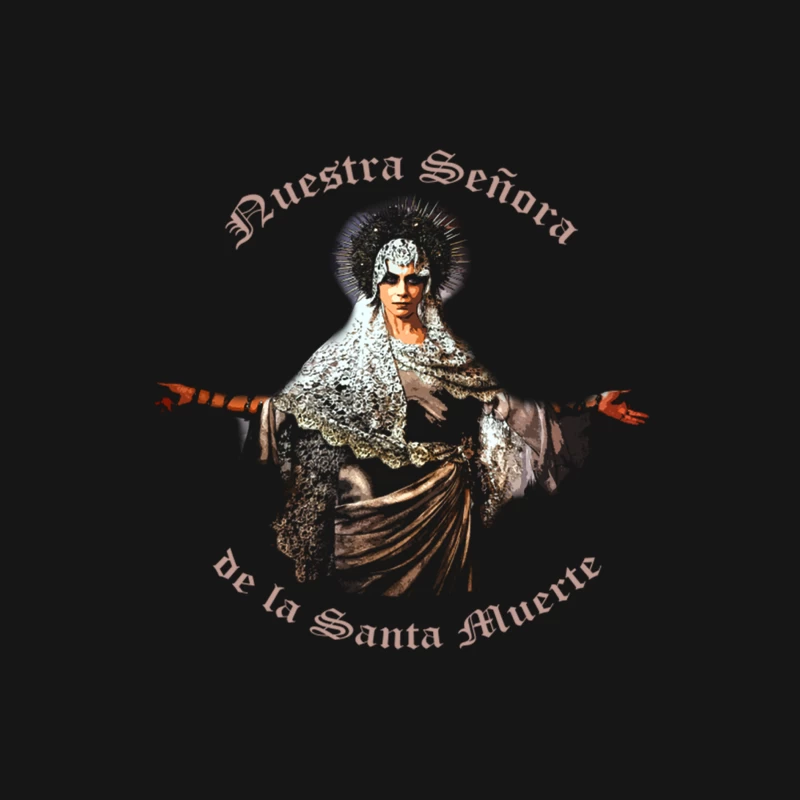 Santa Muerte Female Long Sleeve T-Shirt