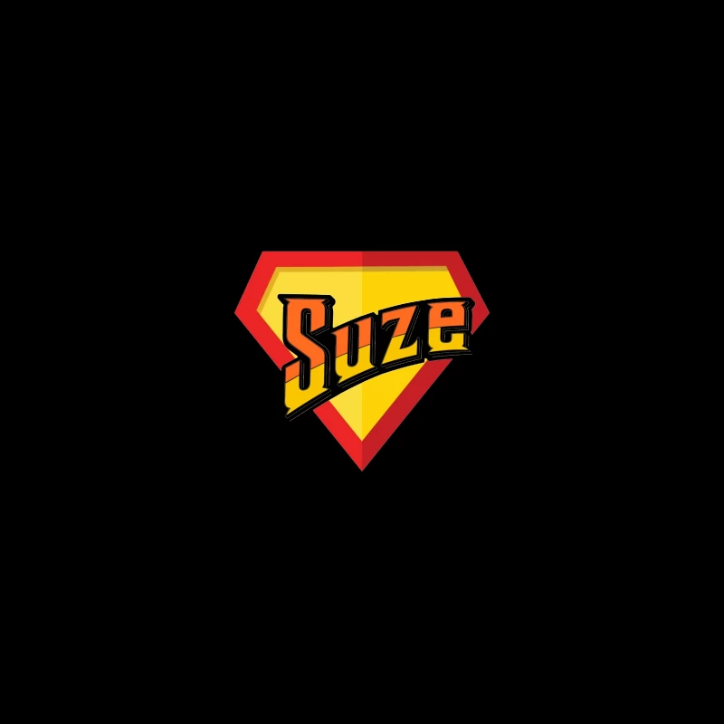 Suze Drink Logo in Superman Shield Style Coffee Mug