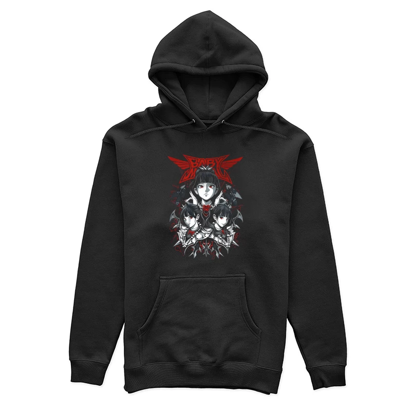 Babymetal Japanese Metal Band Female Pullover Hoodie