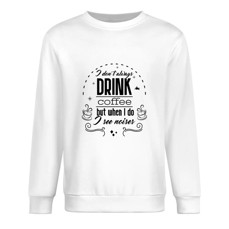 Paysage floral minimaliste Homme Sweat-shirt à enfiler