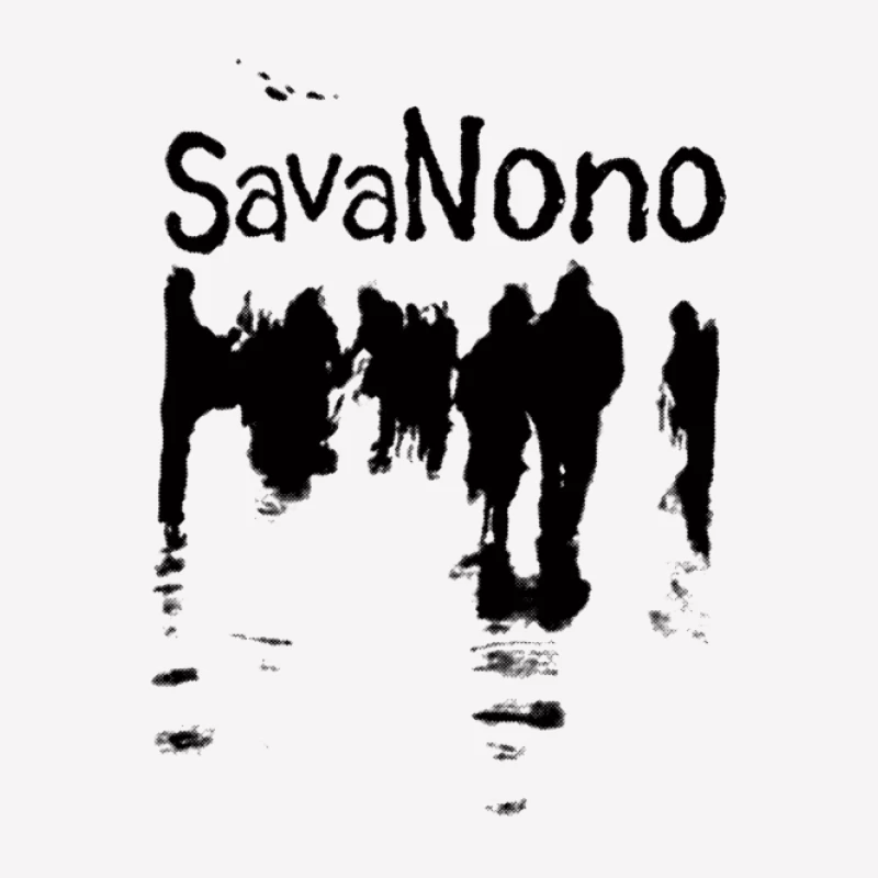 Schwarz-Weiß Menschen Silhouetten Herren T-Shirt