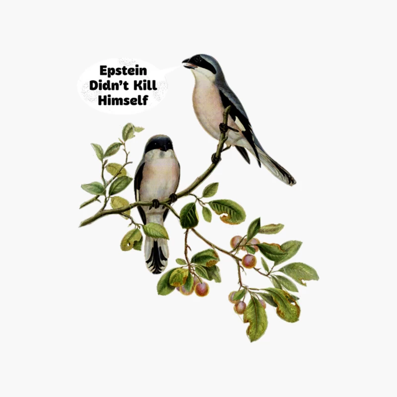 Epstein didn_t kill himself  Vintage Bird - Meme Design Cotton Tote Bag