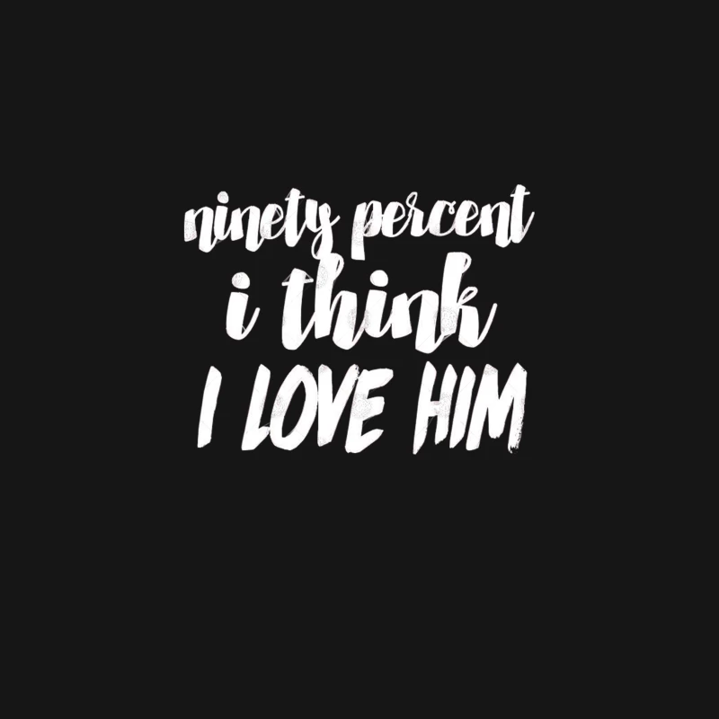 90 I think I love him - FunnyHumor 90 Day Fiance TV Quotes Desk Mat