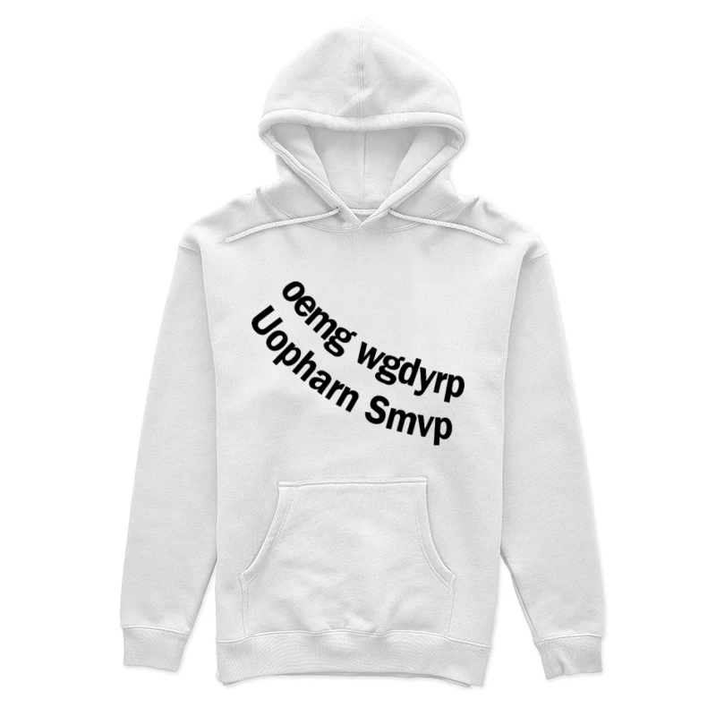 Kryptische Buchstaben in Bogen Damen Pullover Hoodie
