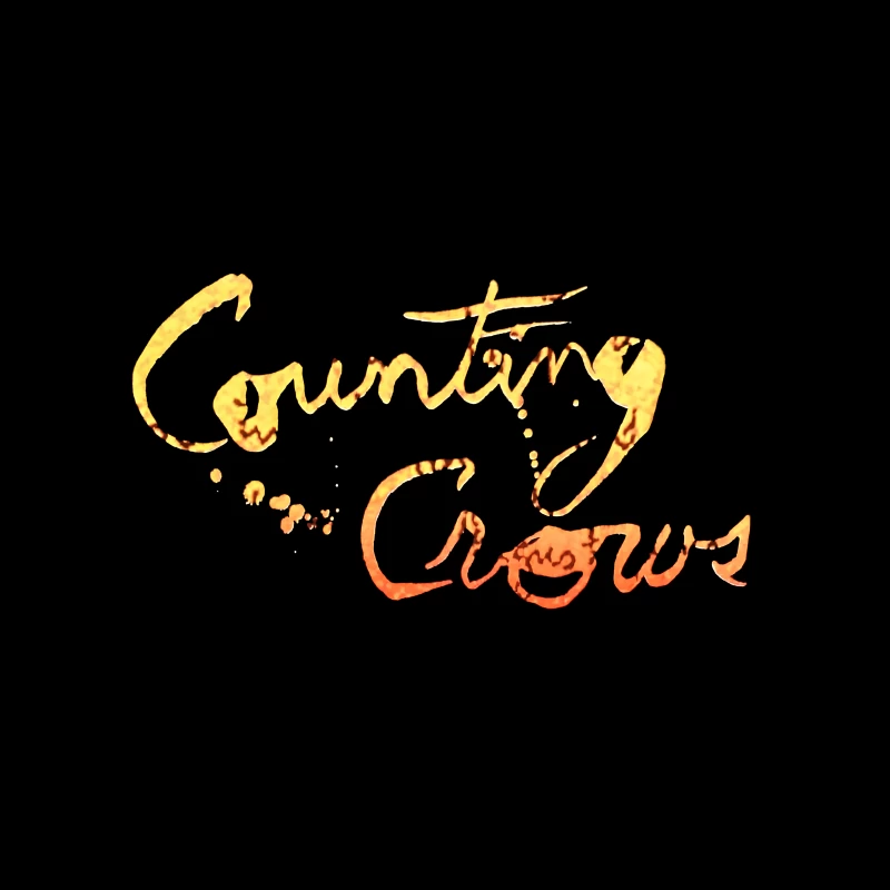 Counting Crows August and Everything Vintage Desk Mat