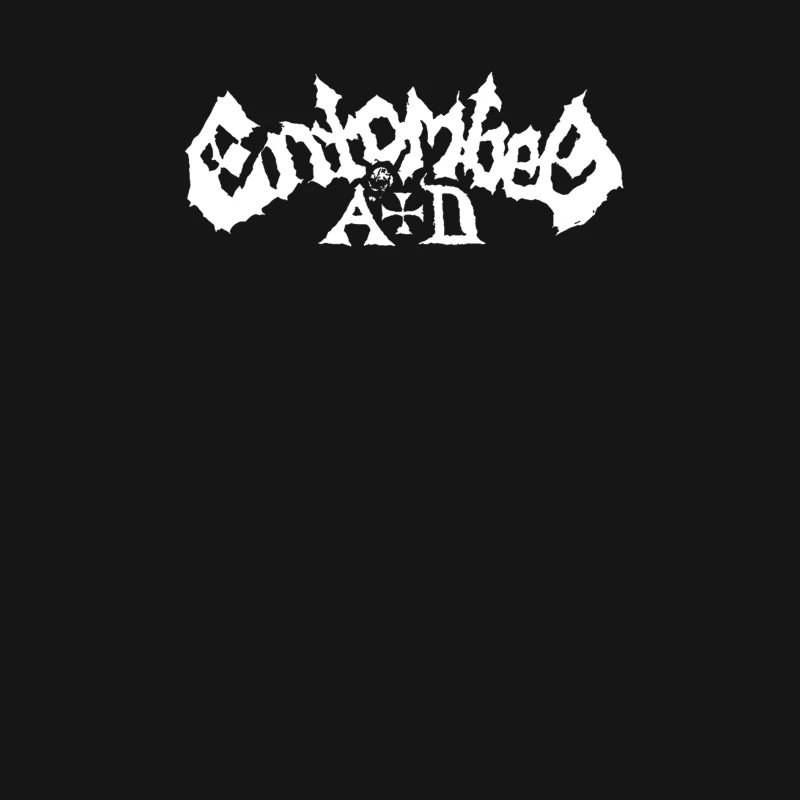 Entombed White Logo Male Long Sleeve T-Shirt