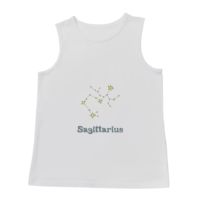 Sagittarius Sternzeichen Illustration Herren Tanktops