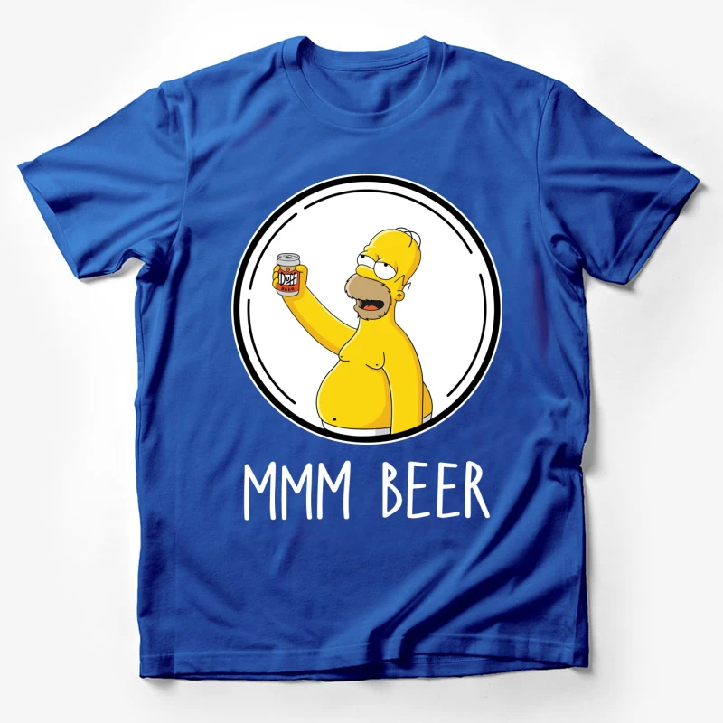 mmm beer Male T-Shirt