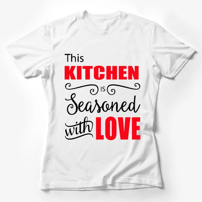 Amour de la cuisine moderne Femme T-Shirt