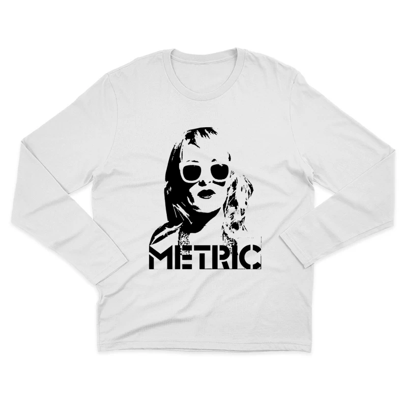 Metric Band Male Long Sleeve T-Shirt