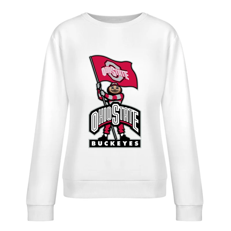 OHIO STATE BUCKEYES Female Pullover Sweatshirt