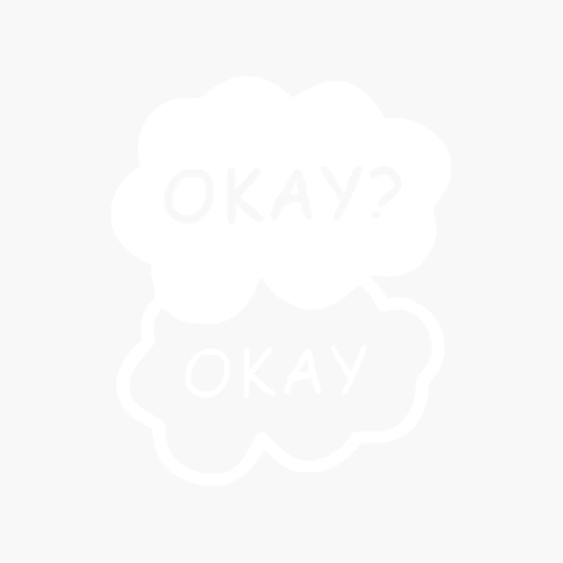 OKAY OKAY Cotton Tote Bag