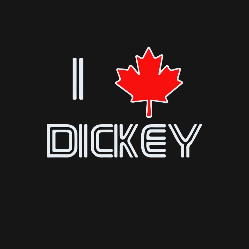 I Love Dickey Female Long Sleeve T-Shirt