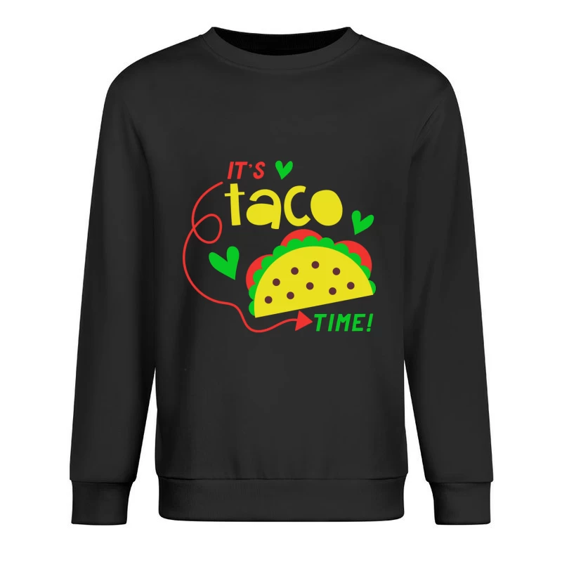 C'est l'heure des tacos avec du style Homme Sweat-shirt à enfiler