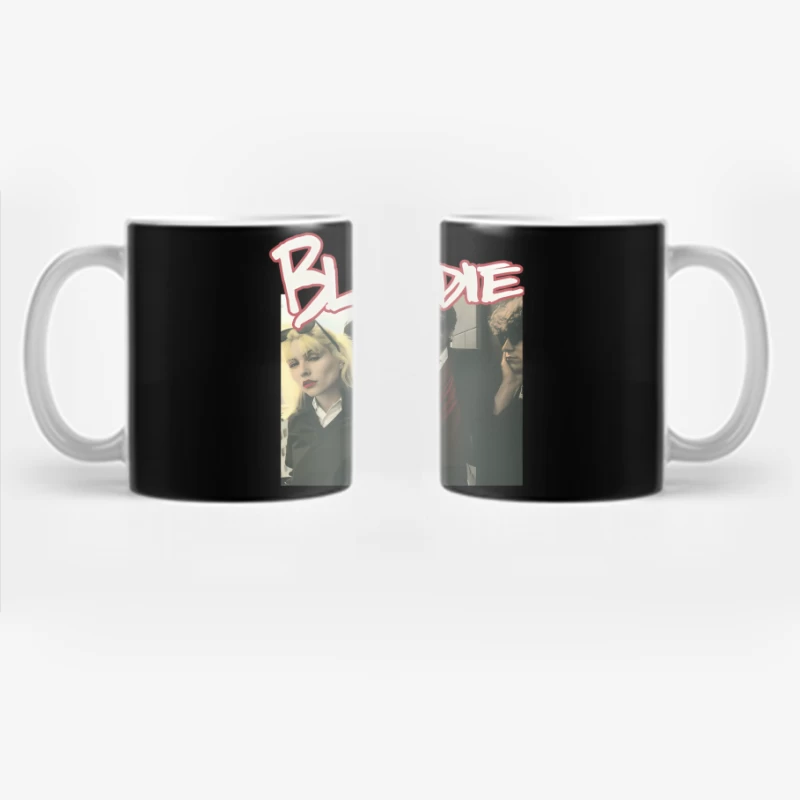 Vintage Blondie Band Album Cover from the 1970s New Wave Era Coffee Mug