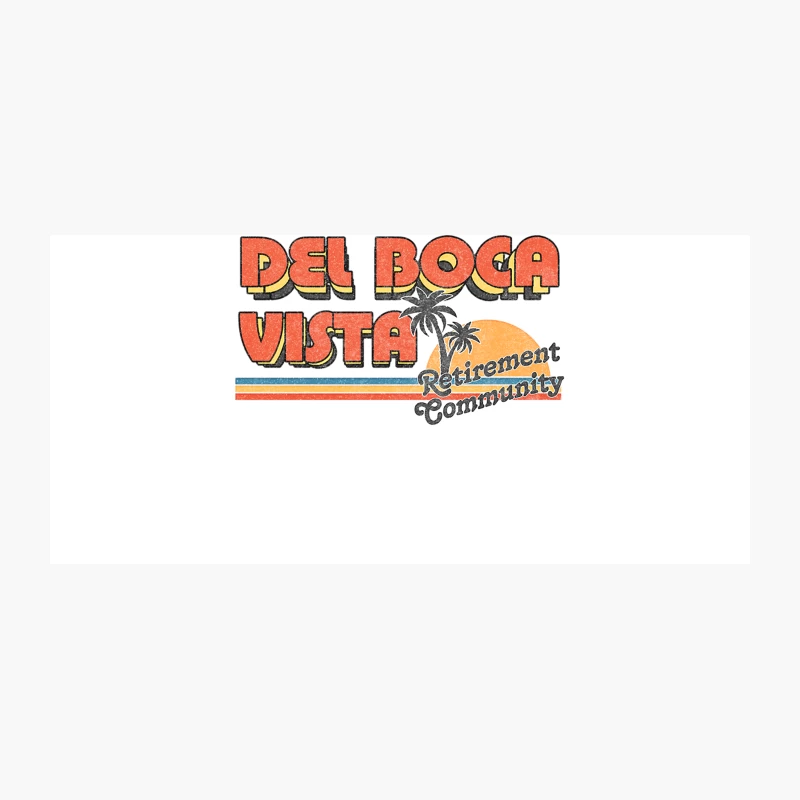 Del Boca Vista    Faded Style 90s Design Coffee Mug