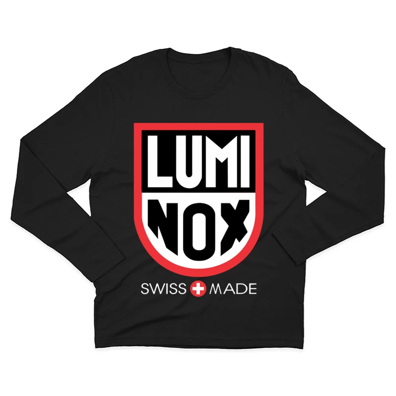 Luminox Swiss Made Watch Brand Logo Male Long Sleeve T-Shirt