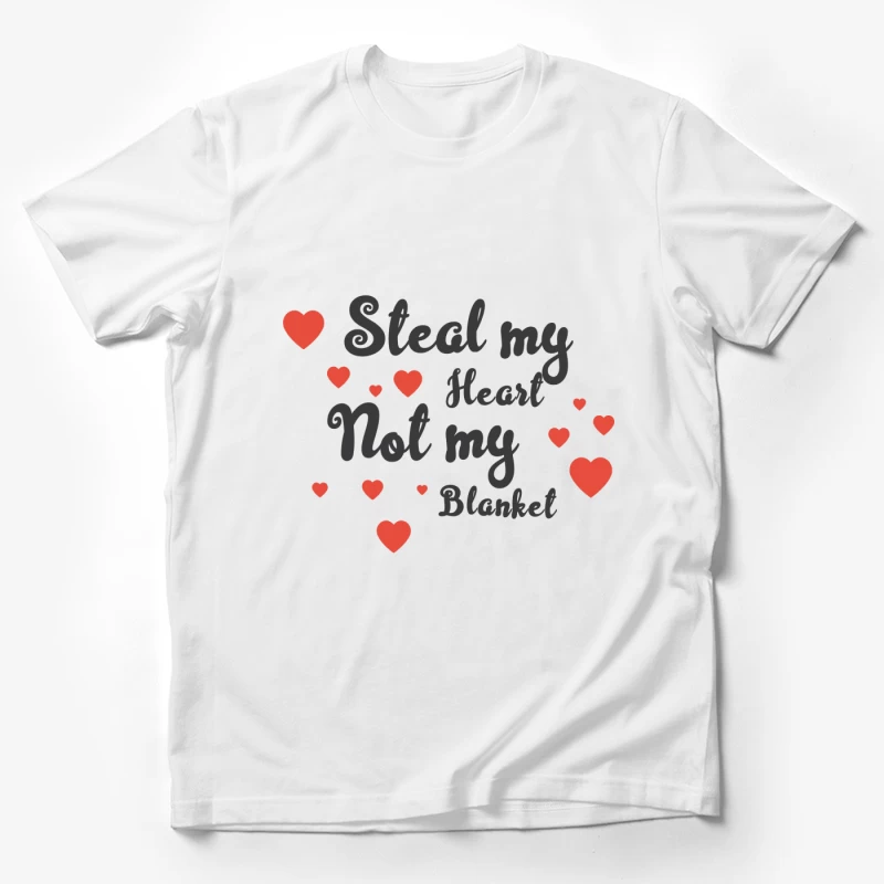 Message romantique amusant Homme T-Shirt