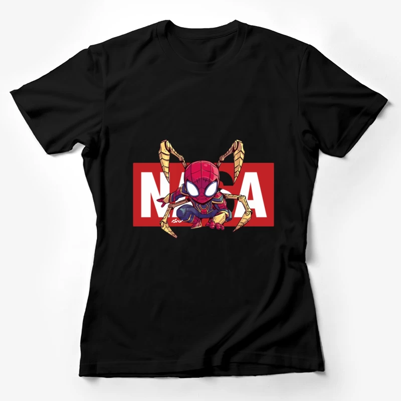 Spider-Man mit NASA-Logo Damen T-Shirt