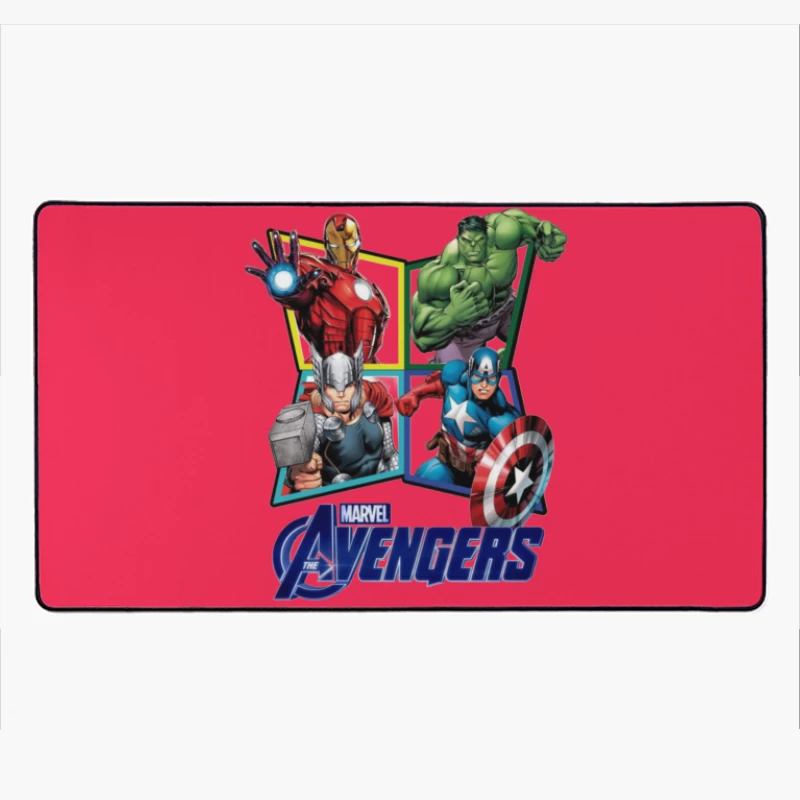 Marvel Avengers Comic Characters Desk Mat