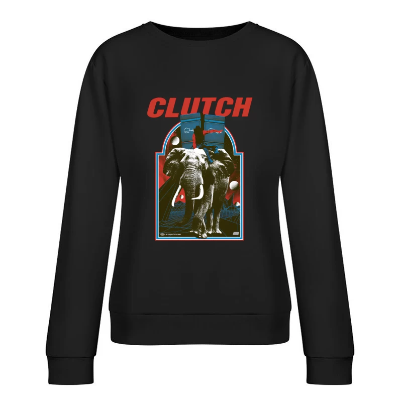 Clutch Band Female Pullover Sweatshirt