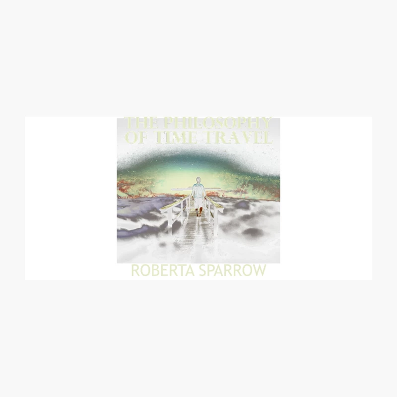 Ethereal Time Travel Philosophy: A Sci-Fi Book Cover Coffee Mug