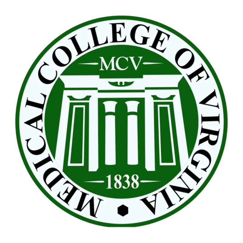 Medical College of Virginia (MCV) Historical Academic Seal from 1838 Pin