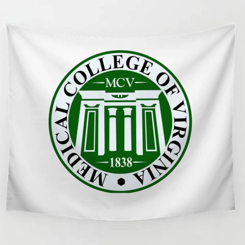 Medical College of Virginia (MCV) Historical Academic Seal from 1838 Tapestry