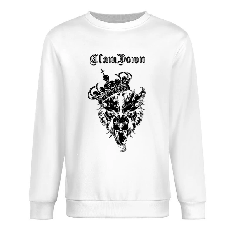 Geometrisches Yin-Yang-Symbol Herren Pullover Sweatshirt