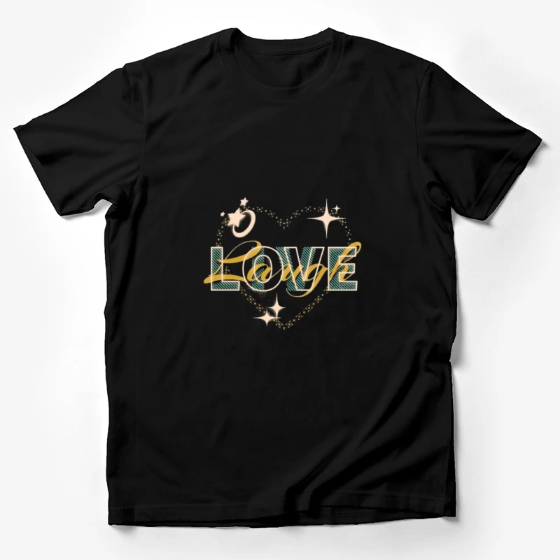 Illustration Amour Étoilé Homme T-Shirt