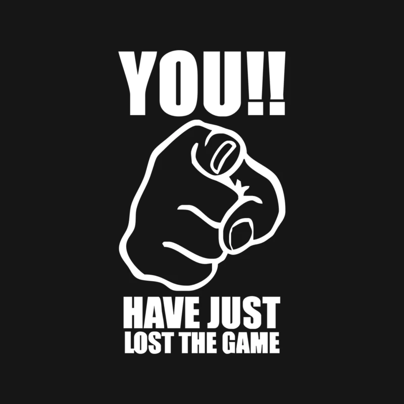 You Have Just Lost The Game  Funny Computer Internet Humour Mouse Pad