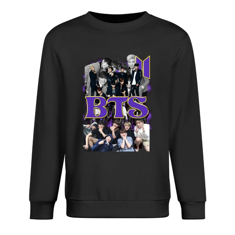 BTS: A Global K-Pop Phenomenon Male Pullover Sweatshirt
